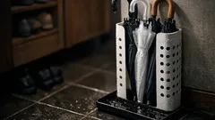 IKEAのVARIERAで傘立てを作る方法、玄関が狭くてもスッキリ片付く