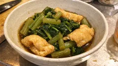 春の定番「若ごぼうの炊いたん」—アク抜き＆さっと下ゆでで香りよく、油揚げで旨みしみしみ